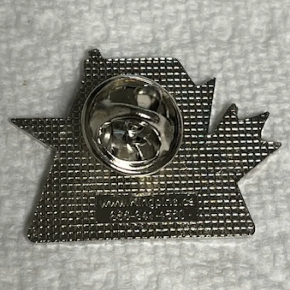 NEW Silver Stick Regional 2006 - 2007 Ice Hockey Enamel Pin Clutch Pinback